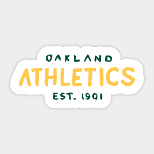 Oakland Athletiiiics 05 Sticker